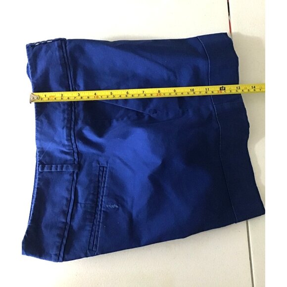 7TH AVENUE- WOMENS BLUE POCKETS SHORTS SIZE 10 - Picture 6 of 7